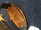 Thumbnail of Cartier. A rare oversized 18K gold manual wind oval wristwatch  Baignoire Oval Maxi, London Hallmark for 1969 image 6