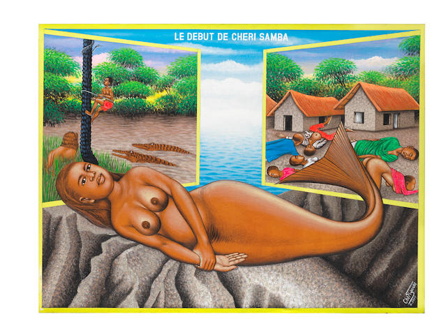 Ch&#233;ri Samba (Democratic Republic of Congo, born 1956) 'Le debut de Cheri Samba'