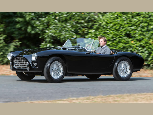 Matching numbers example,1958 AC  Ace Roadster  Chassis no. AEX 1012 Engine no. CLB 2389 WTEN