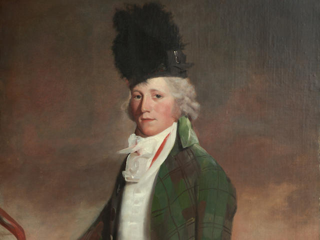 Circle of Sir Henry Raeburn RA (British, 1756-1823) Portrait of John Campbell of Saddell 127 x 99 cm. (50 x 39 in.)