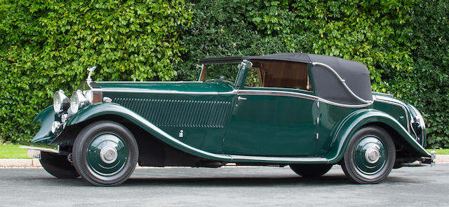 1933 Rolls-Royce 40/50hp Phantom II Continental Sedanca Coup&#233; Chassis no. 69MW