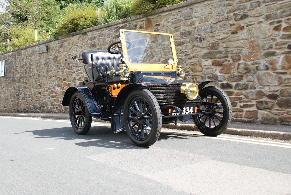 1904 Wolseley 6hp Two-Seater Voiturette  Chassis no. 8369