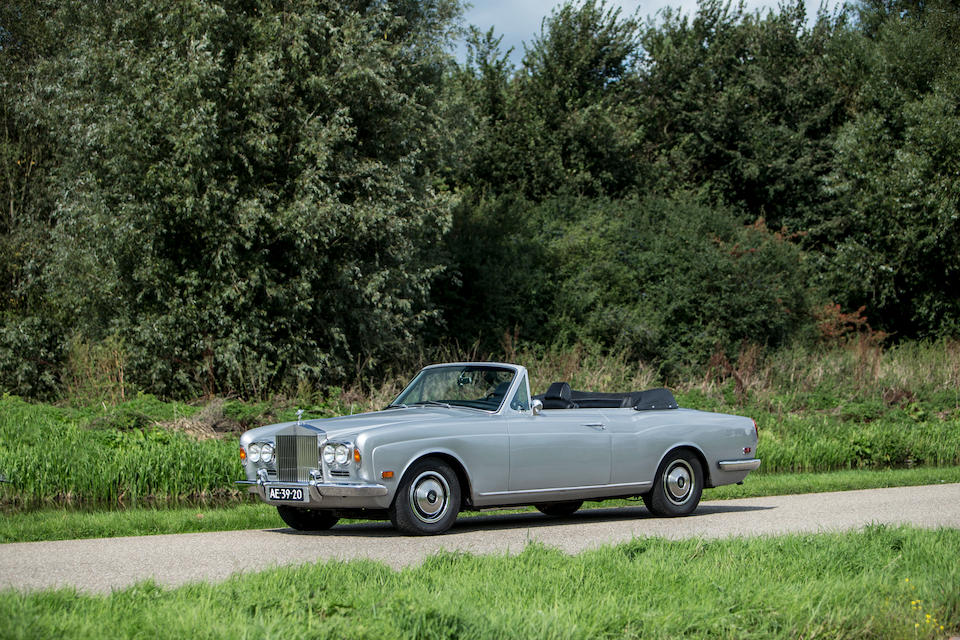Ex-Cassius Clay (Muhammad Ali),1970 Rolls-Royce  Silver Shadow Convertible  Chassis no. DRX 9108