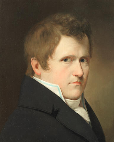 Christoffer Wilhelm Eckersberg (Danish, 1783-1853) Self portrait (Painted circa 1807)
