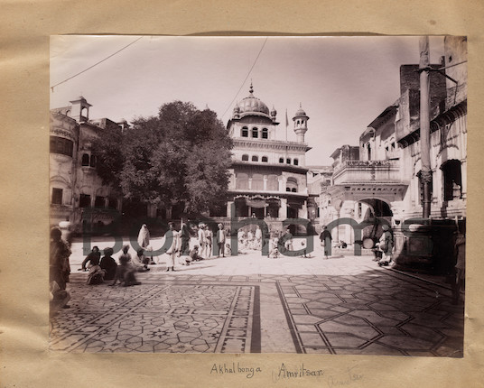 The Lockwood Kipling Album An album of photographs of Amritsar, Lahore and other sites in India compiled by John Lockwood Kipling (1837-1911) Signed and dated Lahore, 1888 image 43