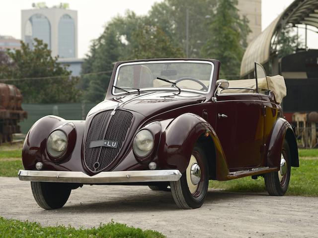 1937 FIAT 1500 Cabriolet  Chassis no. 017666