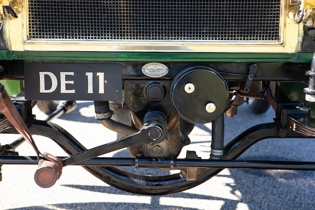 Ex-1903 Paris-Madrid Tour; current Regent Street Motor Show Concours champion,1903 Darracq 24hp Model JJ Rear-entrance Tonneau  Chassis no. 4294 image 4