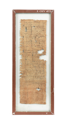 Two Egyptian fragmentary papyri from Oxyrhynchus 2 image 1