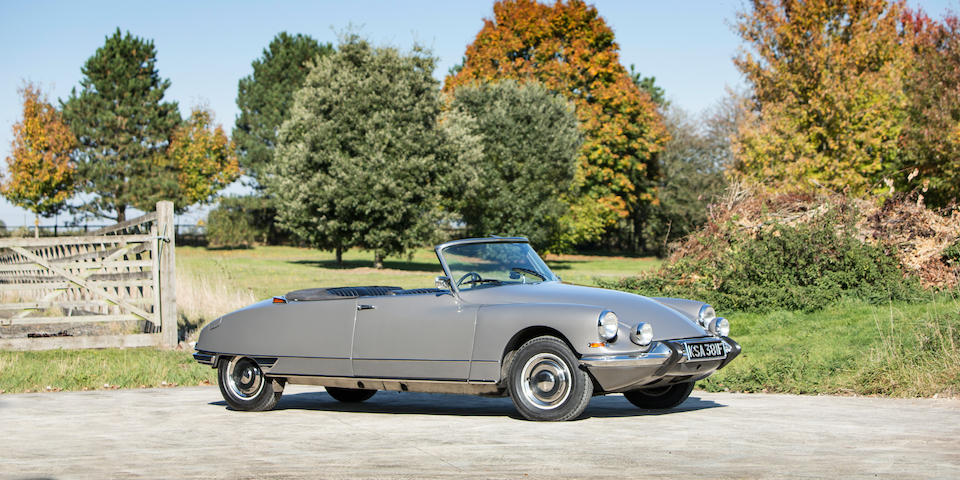 A very rare right-hand drive example and believed one of only six extant,1966 Citro&#235;n DS 21 Decapotable