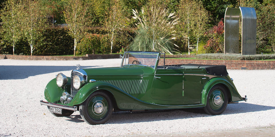 1937 Bentley 4&#188;-Litre All-weather Tourer  Chassis no. B179JY