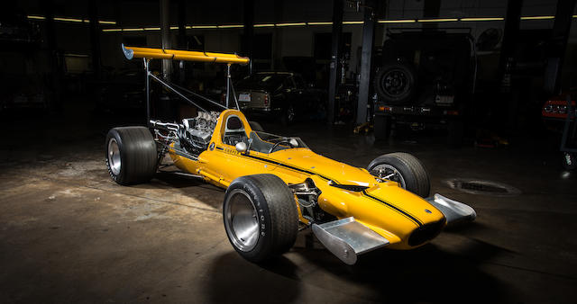 The Cooper Car Co's Last-Built Single-Seater. The Ex-Peter Rehl Daytona Road Race of Champions-winning,1969 Cooper-Chevrolet T90 Formula A/5000 Racing Single-Seater  Chassis no. F1C/3/69