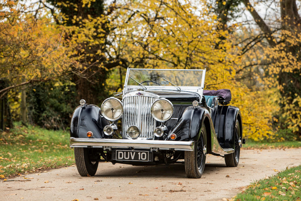 In current ownership since 1992 and only three owners from new,1936 Talbot BG110 Sports Tourer  Chassis no. 4565