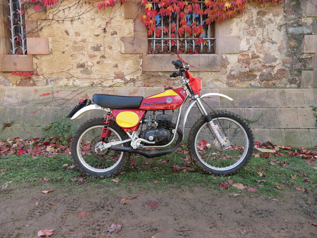 c.1976 Bultaco 74cc Frontera Frame no. YB-17400748 Engine no. YM-17400748