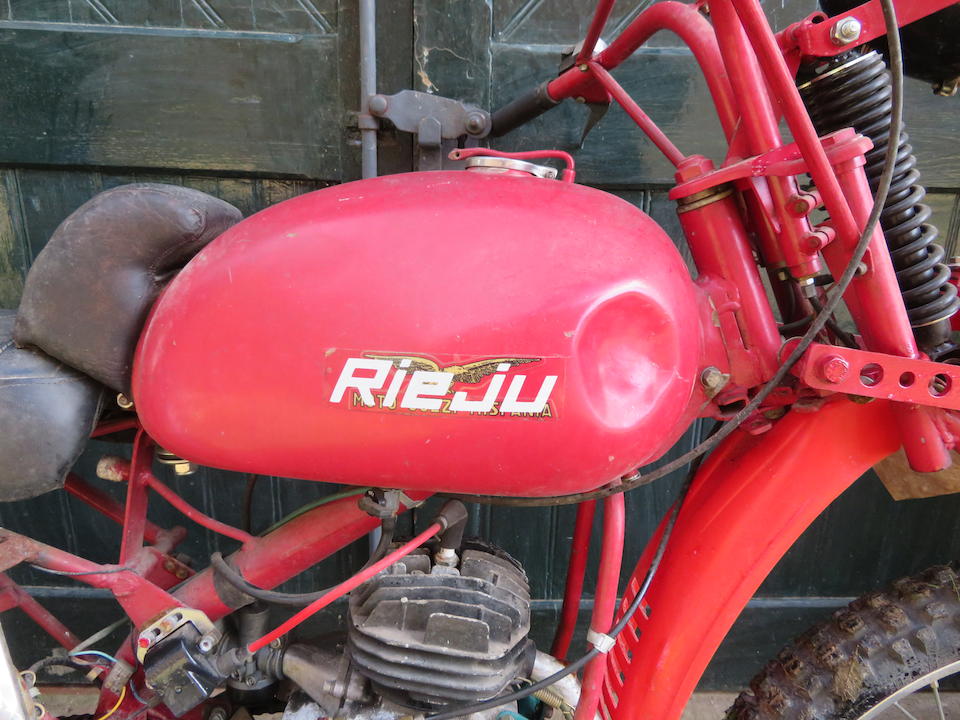 c.1965 Rieju Special 67cc Frame no. none visible Engine no. Gilera067*002319*