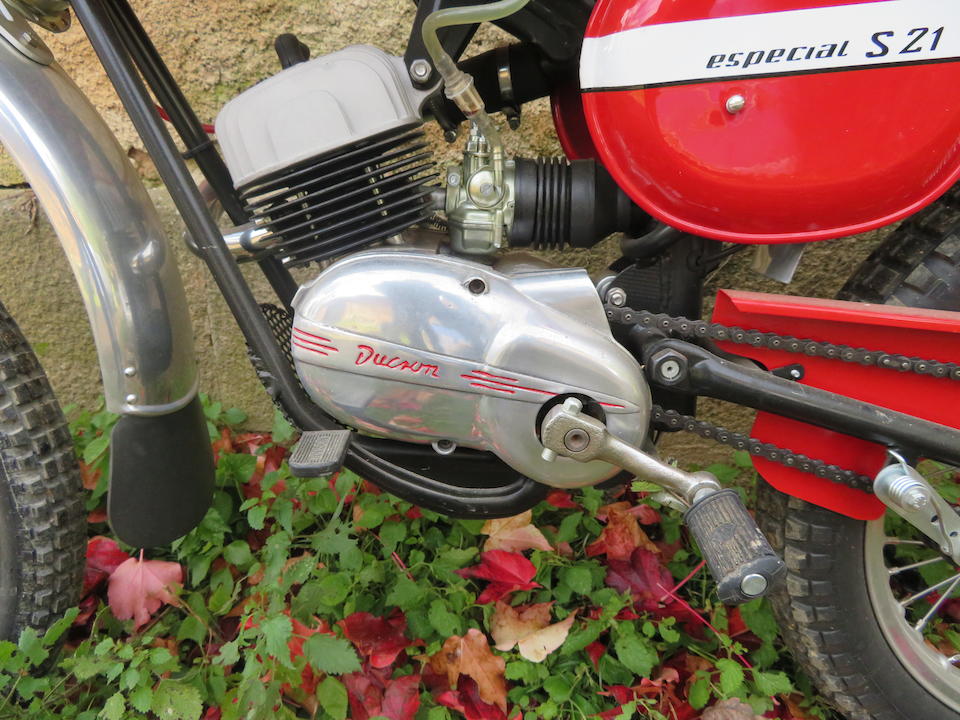 c.1970 Ducson 49cc Especial S21 Enduro Moped Frame no. 023002 Engine no. S21650