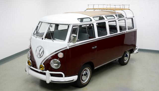 1967 Volkswagen Type 2 Minibus Deluxe 21-Window    Chassis no. 247101108