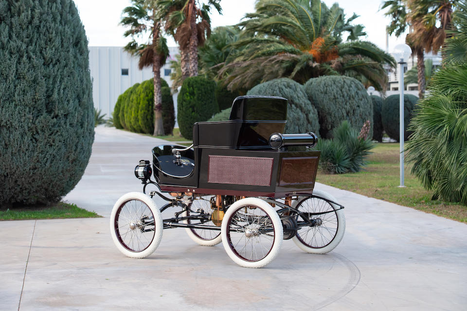 1901 Toledo Model A Steam Runabout  Chassis no. XXXVI