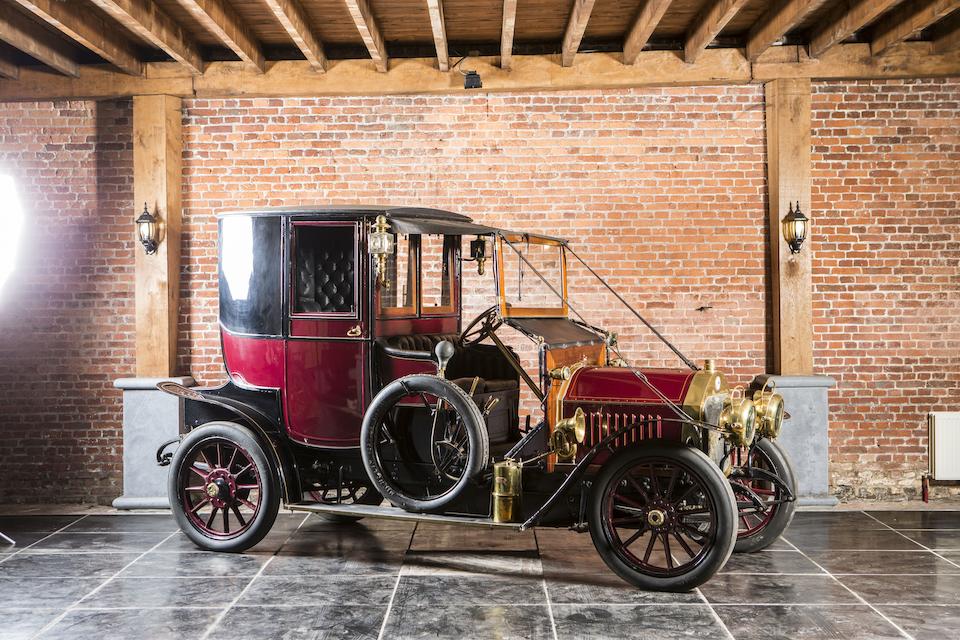 From the Jacques Vander Stappen Collection ,1912 Berliet Type AM 15HP Brougham de Ville  Chassis no. 8112 Engine no. 8112
