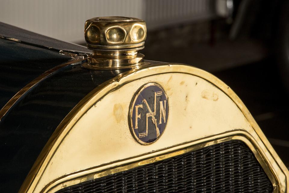 From the Jacques Vander Stappen Collection ,1913 FN Type 2700 Tourer  Chassis no. 637 Engine no. 637