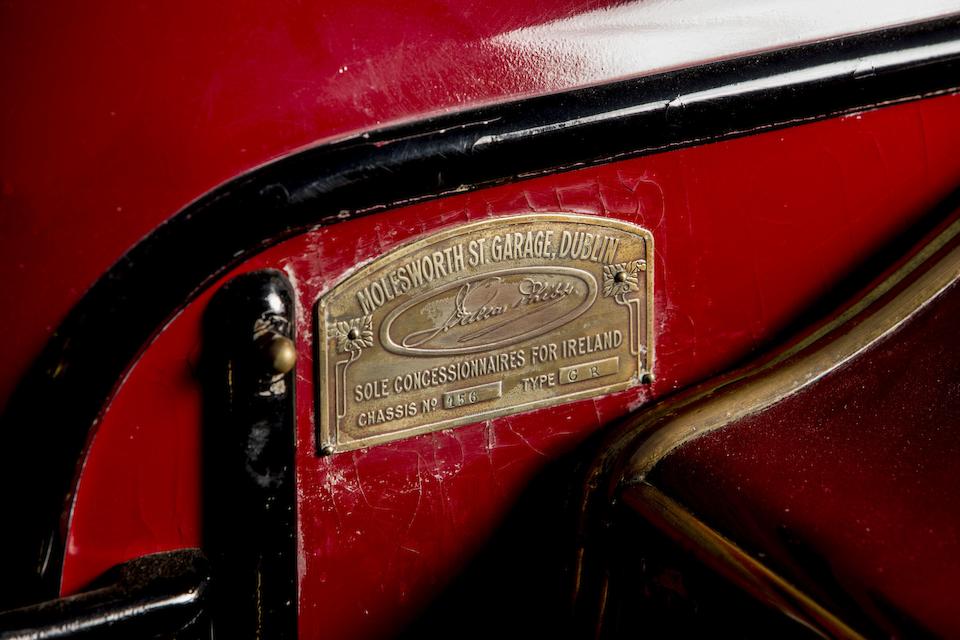 1911 De Dion Bouton Type CR Cabriolet  Chassis no. 156 Engine no. 7481C