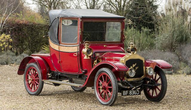 1911 De Dion Bouton Type CR Cabriolet  Chassis no. 156 Engine no. 7481C