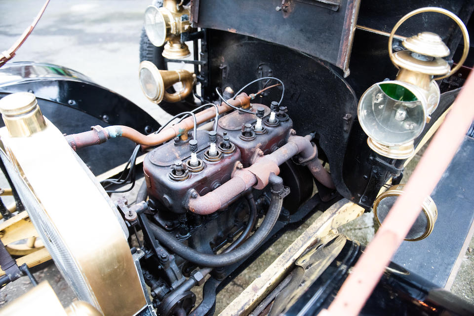 1908 Clement-Bayard AC4I Tourer  Chassis no. 8706