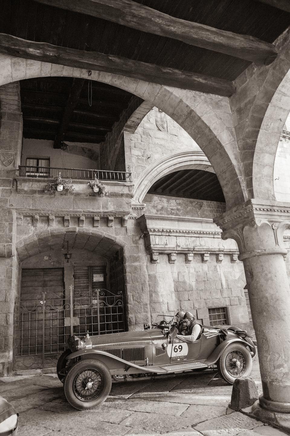 Ex-Luigi Scarfiotti, Scuderia Ferrari,1930 Alfa Romeo  6C 1750 4th Series Supercharged Gran Sport Spider  Chassis no. 8513033 Engine no. 8513033