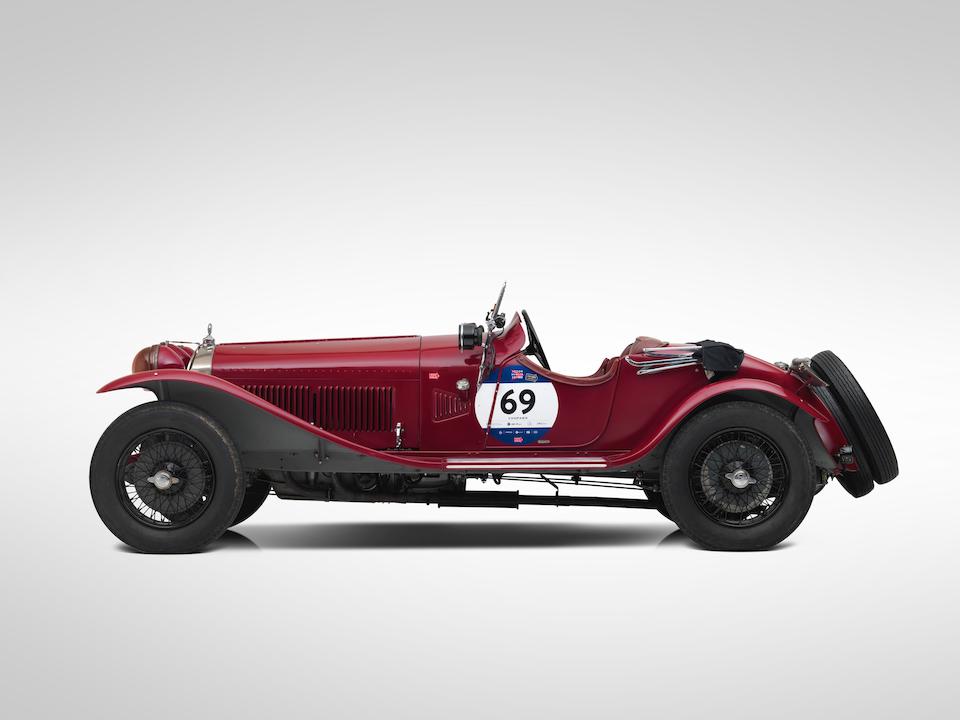 Ex-Luigi Scarfiotti, Scuderia Ferrari,1930 Alfa Romeo  6C 1750 4th Series Supercharged Gran Sport Spider  Chassis no. 8513033 Engine no. 8513033