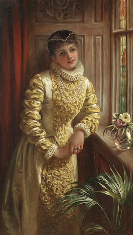 Jane Maria Bowkett (British, 1837-1891) Dreaming