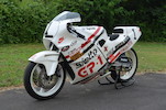 Thumbnail of Believed twice winner of the Suzuka 4 Hours Endurance Road Race (Novice Class), 1987 Yoshimura Suzuki GSX-R400 Racing Motorcycle Frame no. GK71F-100038 Engine no. K706-100090 image 16