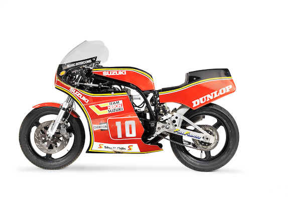 Ex-works; Mick Grant; North West 200-winning, 1982 Suzuki 998cc XR69 TT Formula 1 Racing Motorcycle Engine no. GS100R-83002 image 5