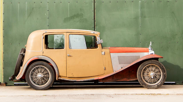1933 MG Magnette K1 Saloon Project  Chassis no. K0370