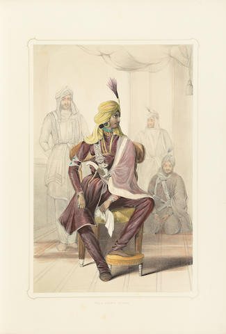 Emily Eden, Portraits of the Princes and People of India, with 28 hand-coloured lithographed plates London, 1844