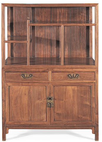 A huanghuali display cabinet Late Qing Dynasty/Republic period