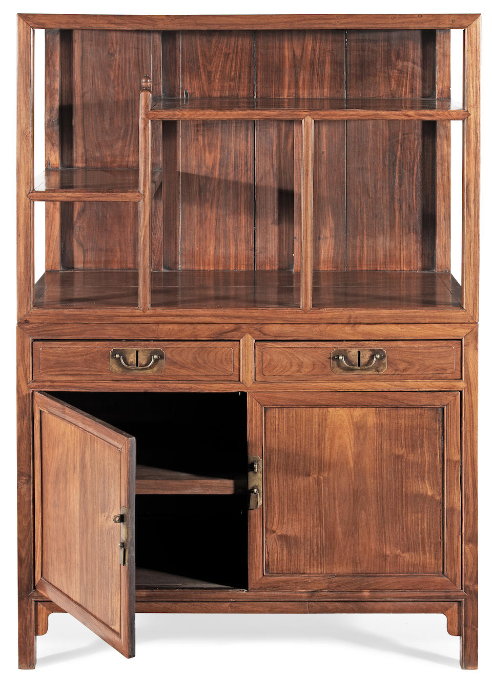 A huanghuali display cabinet Late Qing Dynasty/Republic period