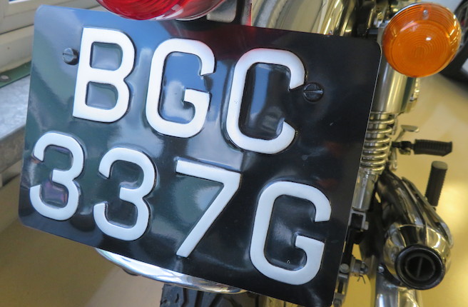 1969 Honda CB750 'Sand Cast' Frame no. CB750-1000975 Engine no. CB750E-1001065 image 2