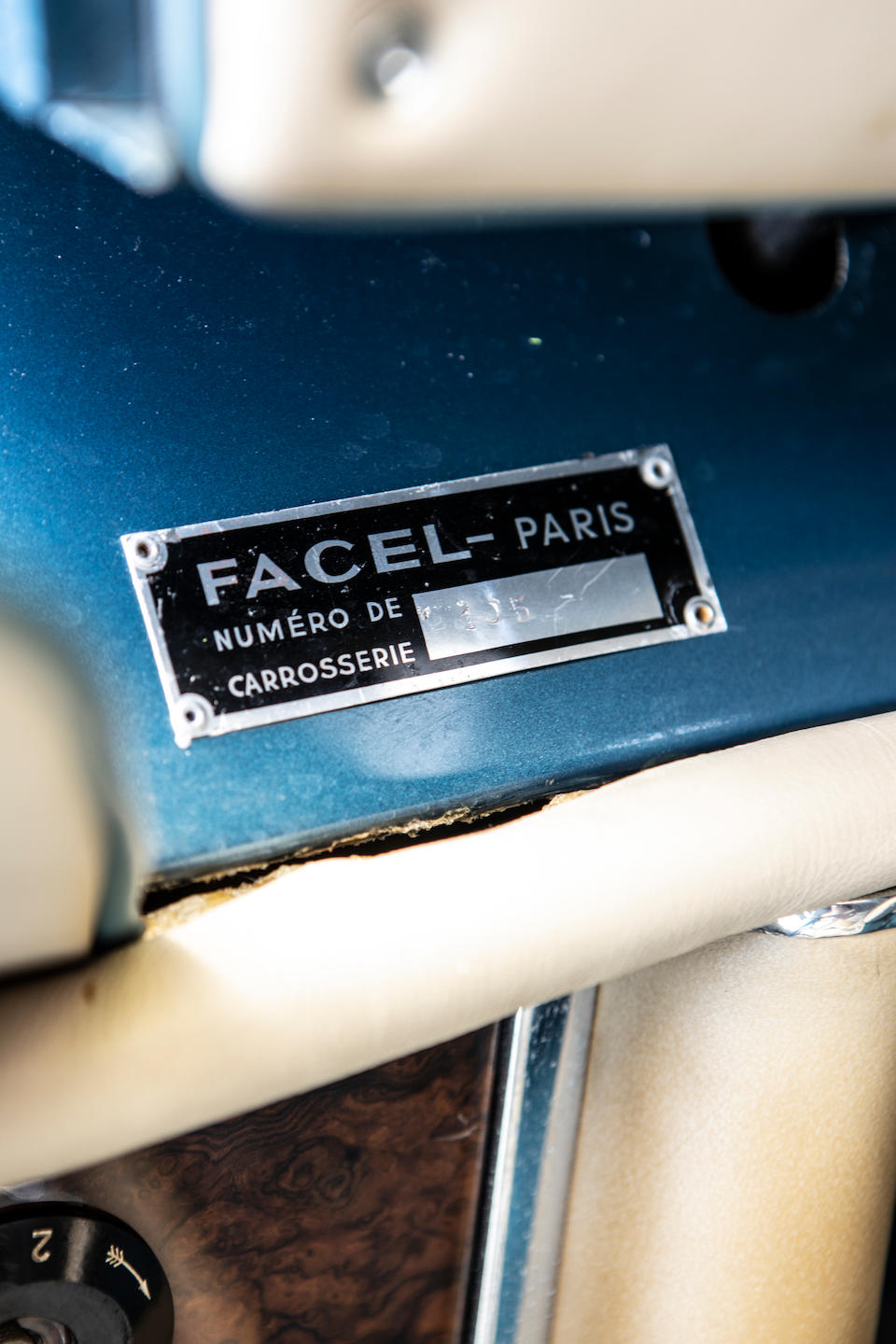 From the collection of the late Barry Burnett,1963 Facel Vega Facel II Coup&#233;  Chassis no. HK2AB104
