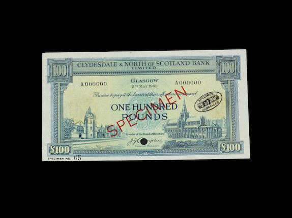 Bonhams Clydesdale & North of Scotland Bank Ltd, (1)