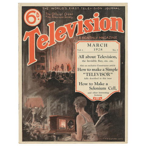 TELEVISION Television. The Official Organ of the Television Society. A Monthly Magazine, Vol.1-3, no.1-36, March 1928-February 1931