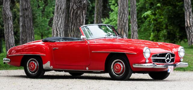 Bonhams 1955 Mercedes Benz 190 Sl Cabriolet Chassis No W121042