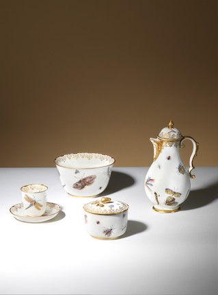 An exceptional Capodimonte porcelain tea and coffee service, circa 1750 image 2