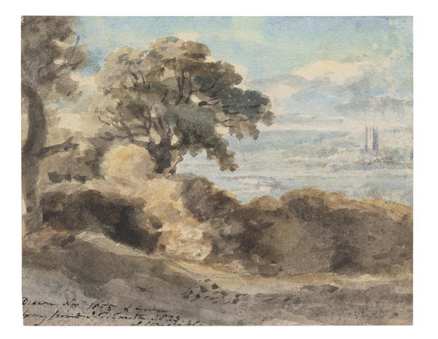 John Constable  R.A. (East Bergholt 1776-1837 London) The Vale of Dedham