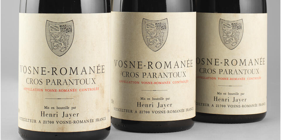 Vosne-Romanée, Cros-Parantoux 1996, Henri Jayer (6 magnums)