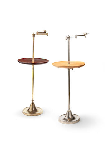 A matched pair of table tier standard lamps (2)