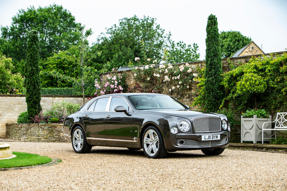 One owner from new,2011 Bentley Mulsanne Sports Saloon  Chassis no. SCBBA63Y8BC015683