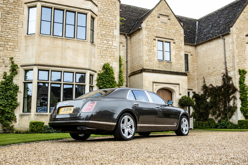 One owner from new,2011 Bentley Mulsanne Sports Saloon  Chassis no. SCBBA63Y8BC015683