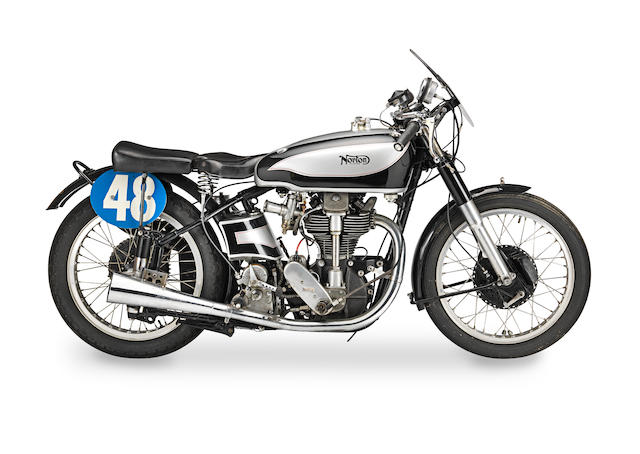 1948 Norton 350cc Manx Racing Motorcycle  Frame no. 18208 Engine no. 18208