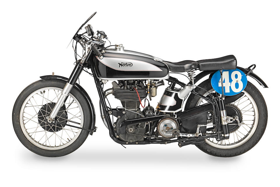 1948 Norton 350cc Manx Racing Motorcycle  Frame no. 18208 Engine no. 18208