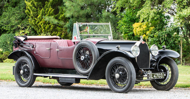 1929 Bugatti Type 44 Tourer  Chassis no. 44923