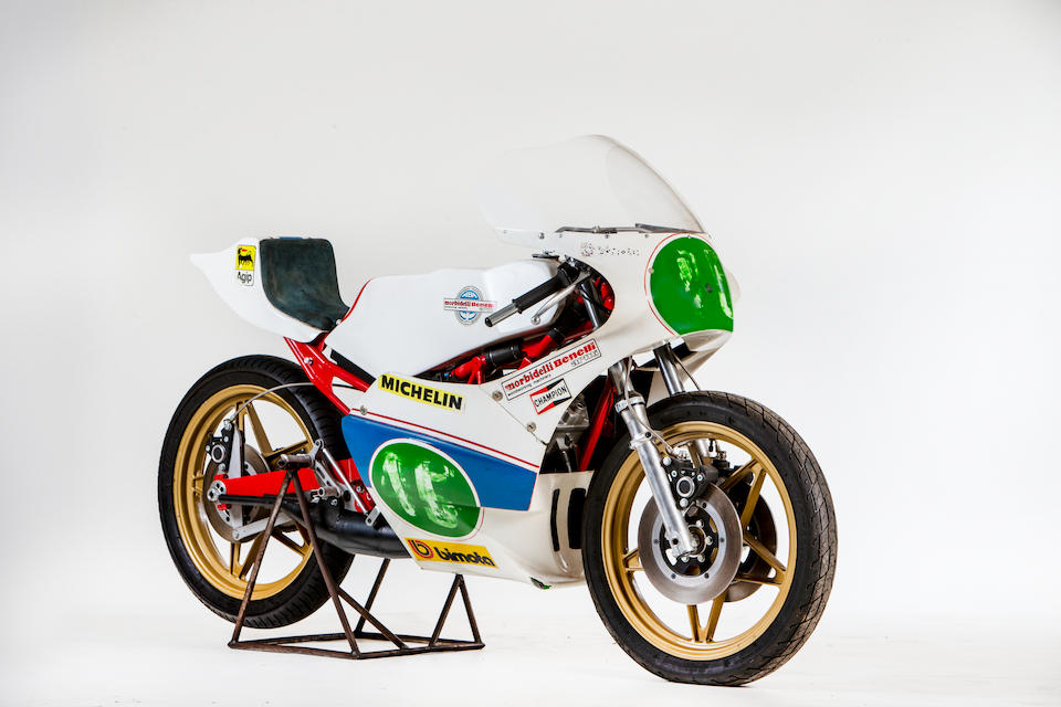 The ex-Giacomo Agostini, 1976 Morbidelli 250cc Grand Prix Racing Motorcycle Frame no. none Engine no. none